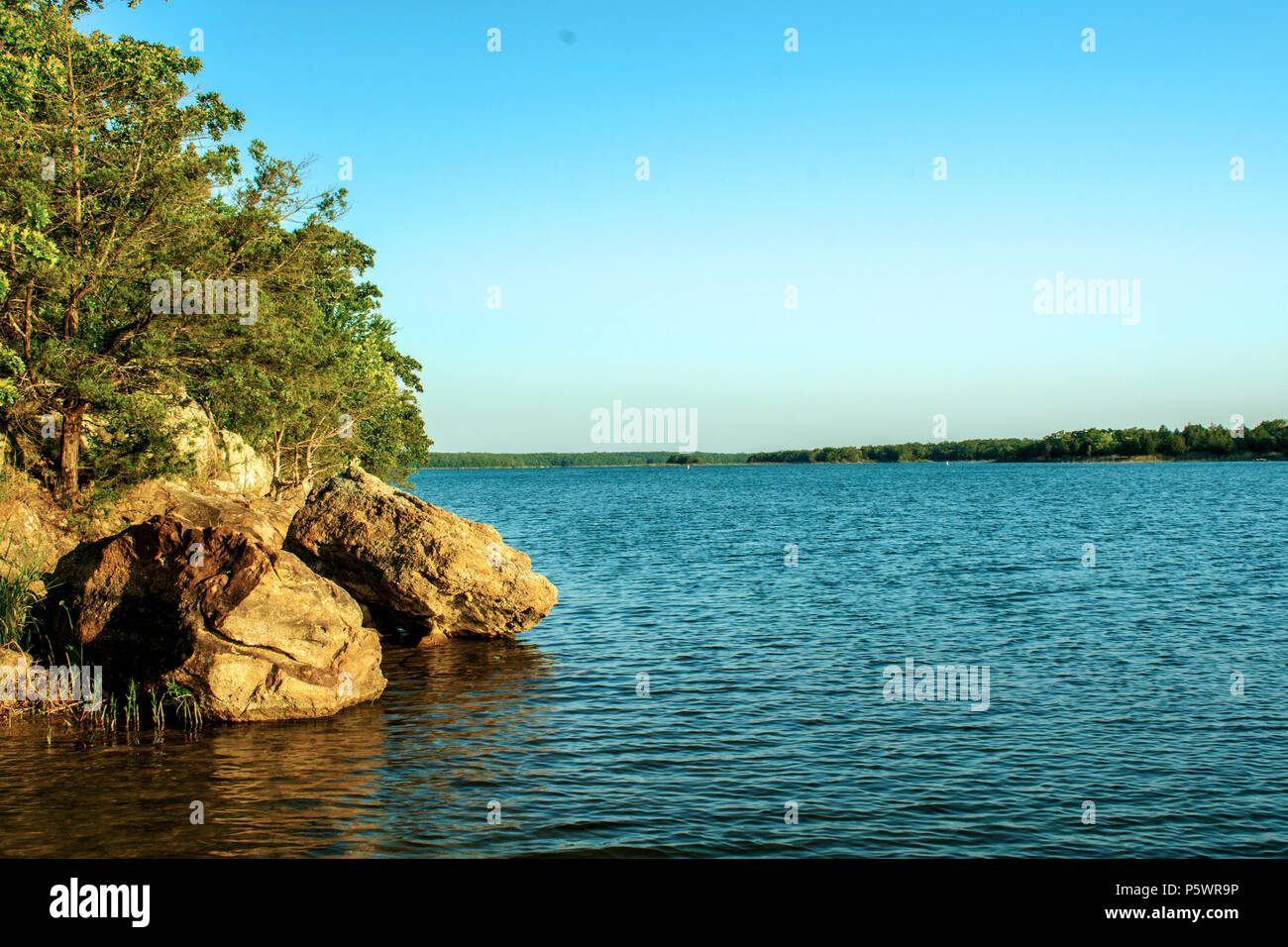 Lake Murray Oklahoma Stockfoto