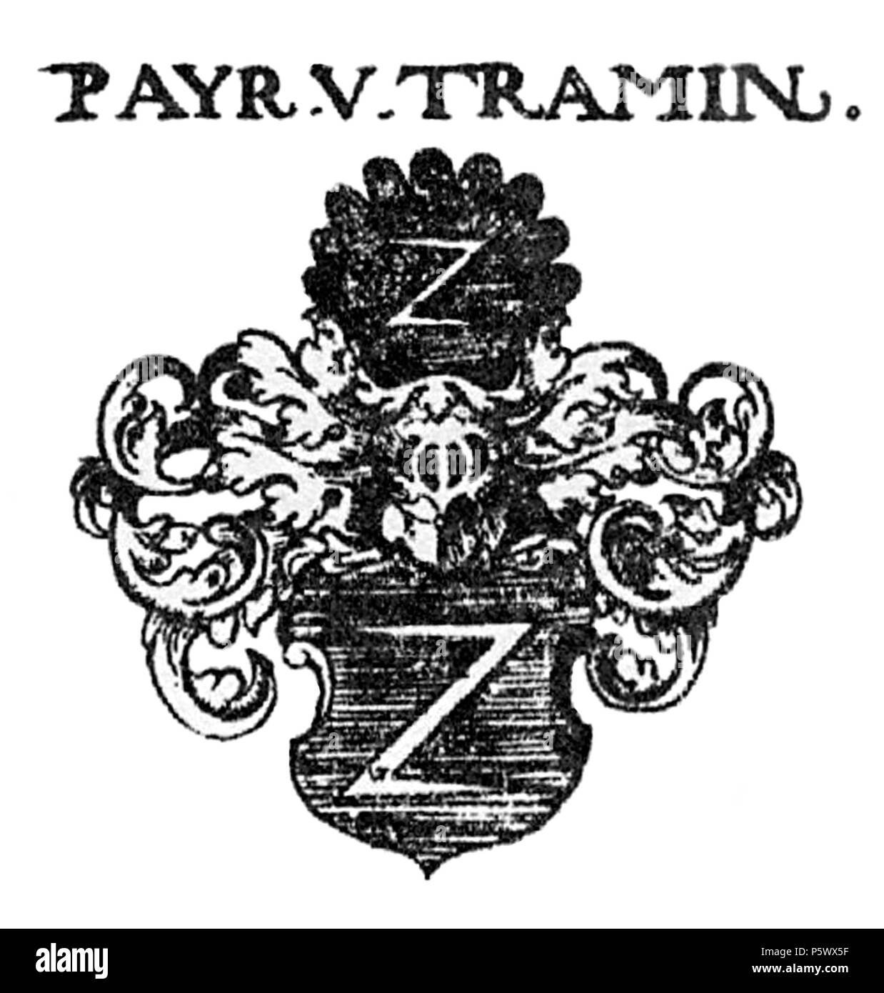 356 COA Payr v Tramin sw Stockfoto