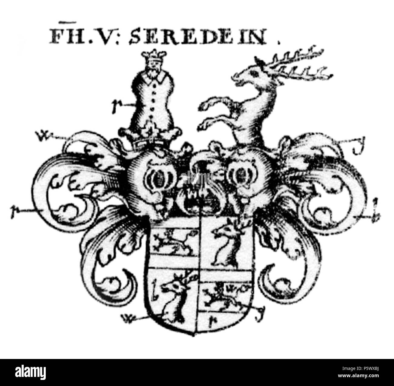 357 COA Serendein Stockfoto