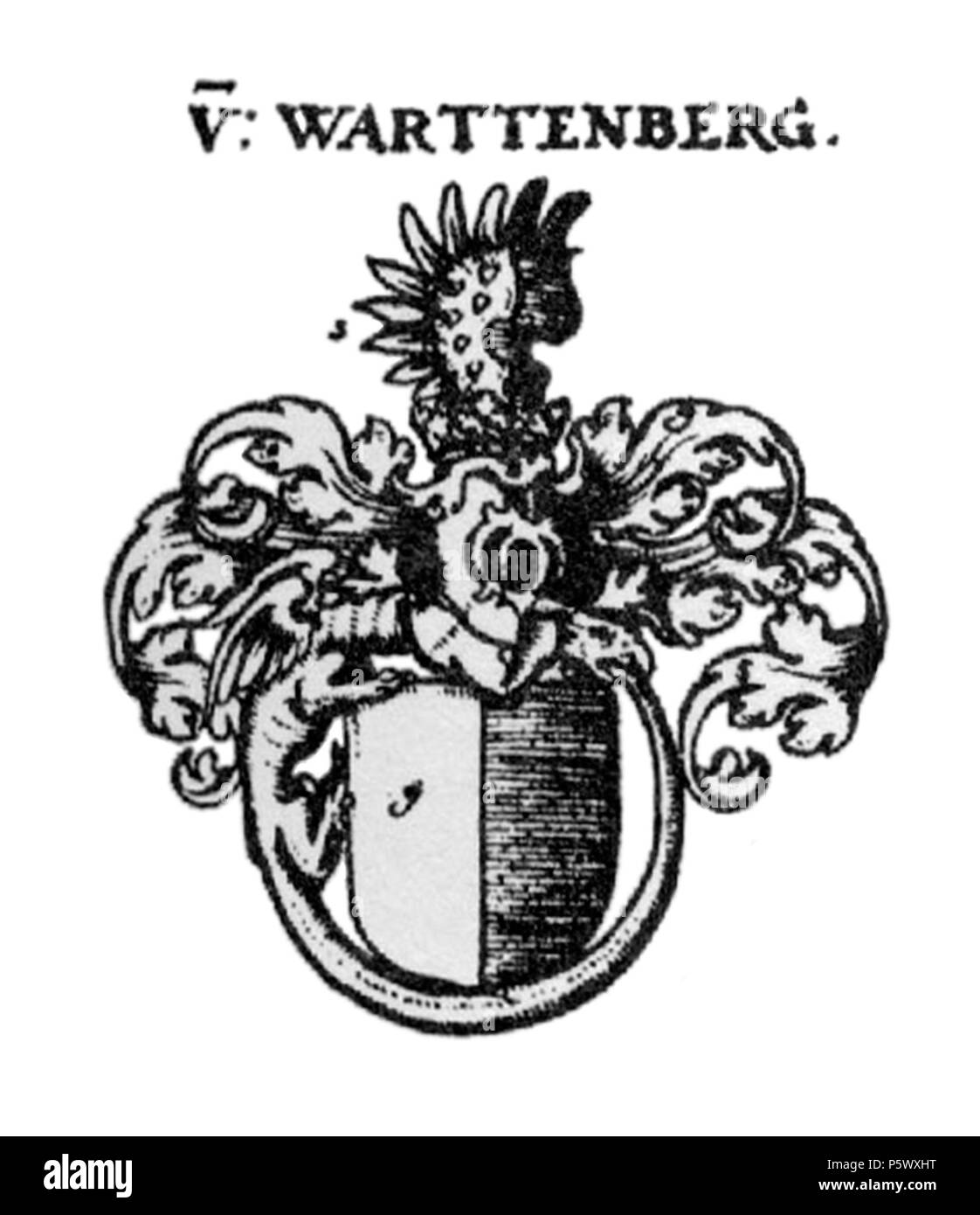357 COA Warttenberg Stockfoto
