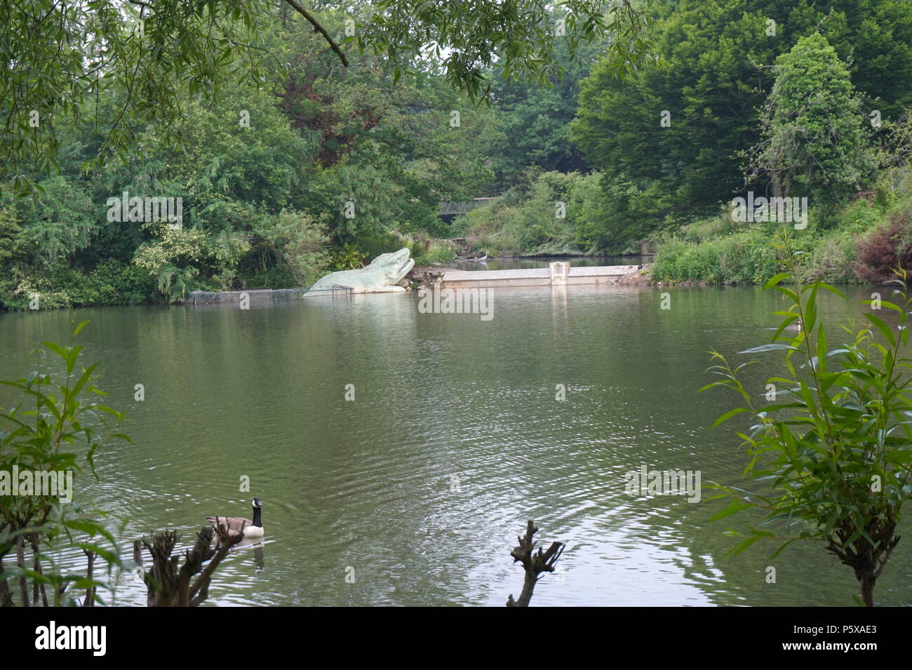 Crystal Palace Park, London, Vereinigtes Königreich Stockfoto