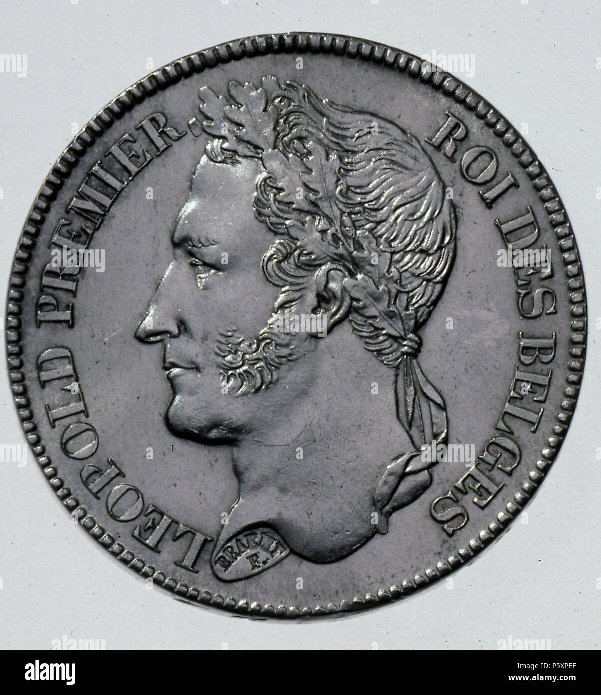 N A Francais Piece Belge De 2 Franc De 1845 Leopold Ier Tete Lauree Revers Nederlands
