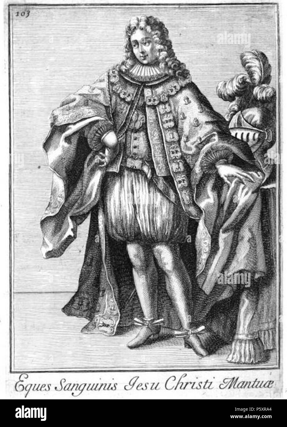 N/A. Italiano: Probabile Miniatura Rappresentante Il Duca Ferdinando Carlo Gonzaga con le Vesti dell'Ordine del Redentore Englisch: Herzog Ferdinand Charlies Gonzaga in Zeremonielle Roben der Reihenfolge der Erlöser. 1700. Vincenzo Coronelli (1650-1718) Alternative Namen legal Name: Vincenzo Maria Coronelli Beschreibung italienischen Mönch, kosmograph, Kartograph und Verleger Geburtsdatum / Tod 16. August 1650 vom 9. Dezember 1718 Ort der Geburt / Tod Venedig Venedig Arbeitsort Venedig, Paris (ab 1681 bis 1683) Kontrolle: Q 561604 VIAF: 27133664 ISNI: 0000 0001 0773 3651 ULAN: 5000 Stockfoto