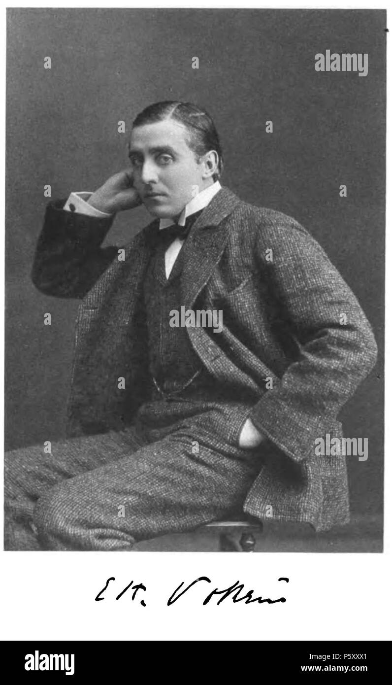 N/A. Englisch: Edward Hugh Südlichen (Dezember 6, 1859 - Oktober 28, 1933) war ein US-amerikanischer Schauspieler, der in Schneidigen spezialisiert, romantische führende Rollen und insbesondere in Shakespeare rollen. 1896. Napoléon Sarony 494 Edward H Südlichen 001 Stockfoto