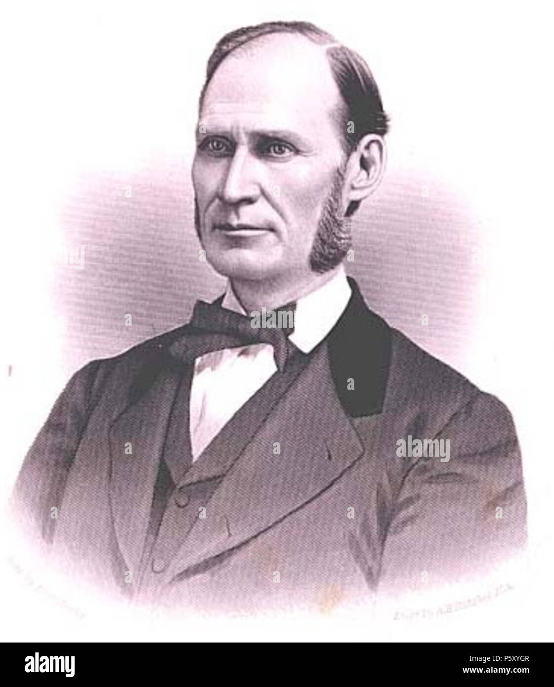 N/A. Englisch: Porträt von US-amerikanischer Politiker und Gouverneur von Tennessee (1865), Edward H. Osten (1830-1904). Datum unbekannt. A. H. Ritchie (Stecher) 495 Edward - hazzard-Ost-für-Ritchie Stockfoto