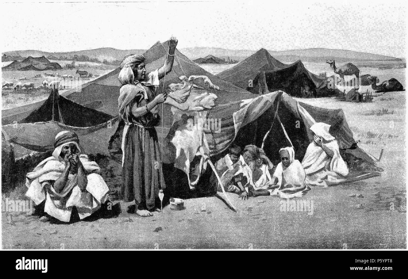 401 D 287 - tribu de Bergers ababes. - L 1 - Ch5 Stockfoto