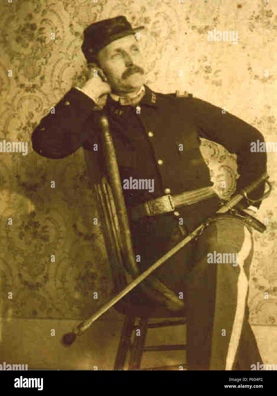 N/A. Englisch: D. S. Dearborn, seine kepi Abzeichen ist "3", und wir spekulieren er später auf die 4. übertragen. Sein halsband Insignia ist N.H.V. Bürgerkrieg Brief: Hauptsitz von lösen. 4. regt. N. H. V., Beaufort, (SC) Juni 16/62 liebe Tante, ich sehr dankbar war ein Brief zwar sehr kurz aus, die Sie erhalten, aber es kam zu einer Zeit, in der Ich war nicht in der Lage, ein Wort zu schreiben. Flora sagt mir, es war eine Zeit gemunkelt, dass ich tot war, aber ich habe das Vergnügen, die besagt, dass nicht die Tatsache der Fall. Was traurig News Wir haben von unserem Freund Charley, aber ich kann nicht sagen, dass es unerwartet war für mich, wie ich gewesen war l Stockfoto