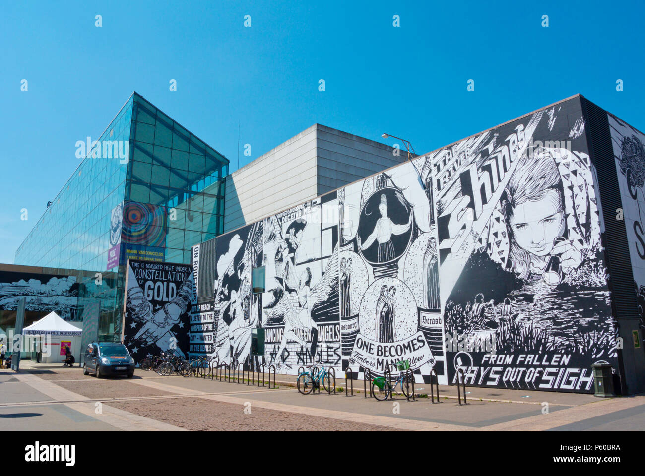 Musee d'Art Moderne et Contemporain, MAMCS, Museum für moderne und zeitgenössische Kunst, Straßburg, Elsass, Frankreich Stockfoto