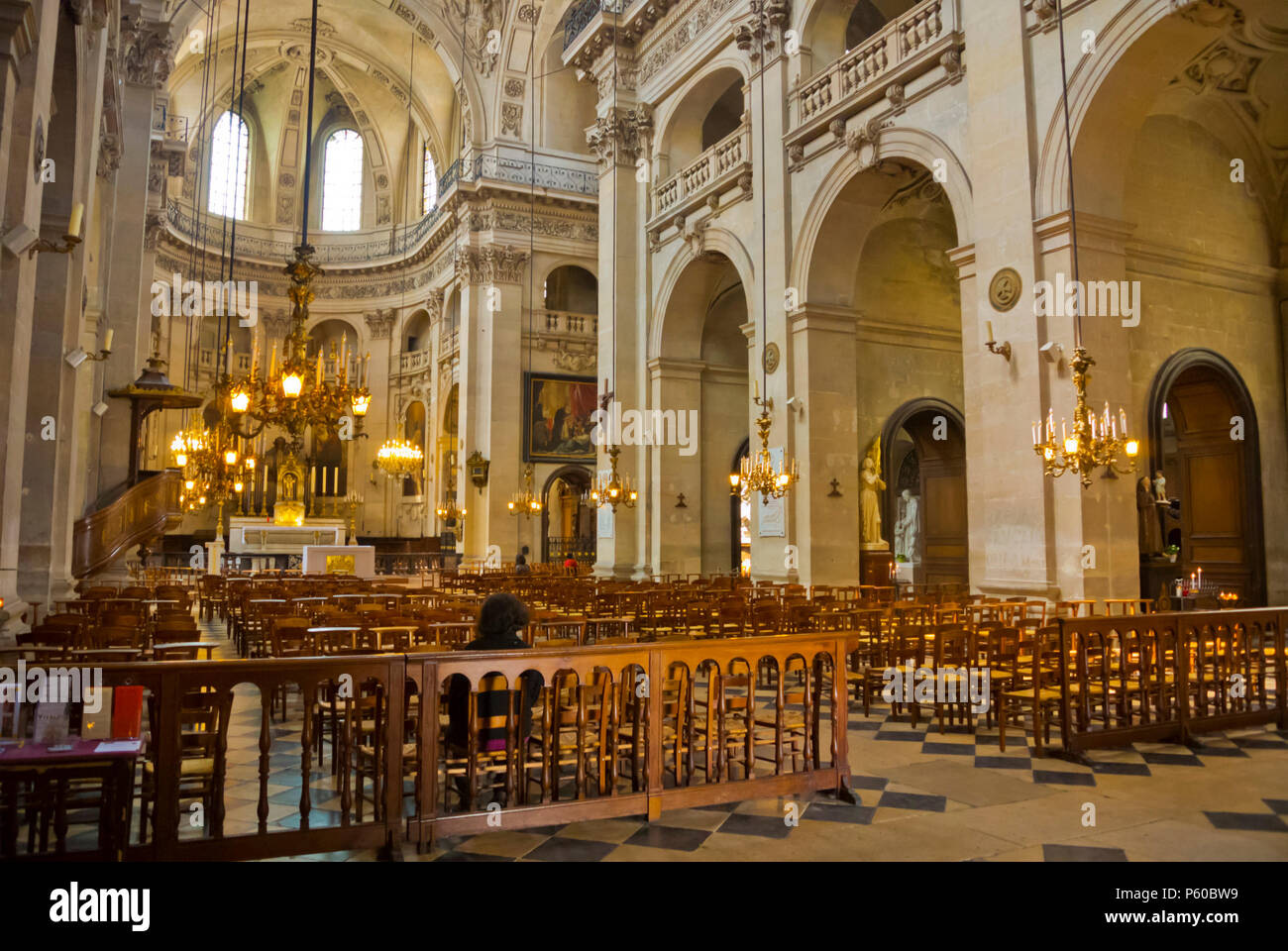 Paroisse Saint-Paul-Saint-Louis, Le Marais, Paris, Frankreich Stockfoto