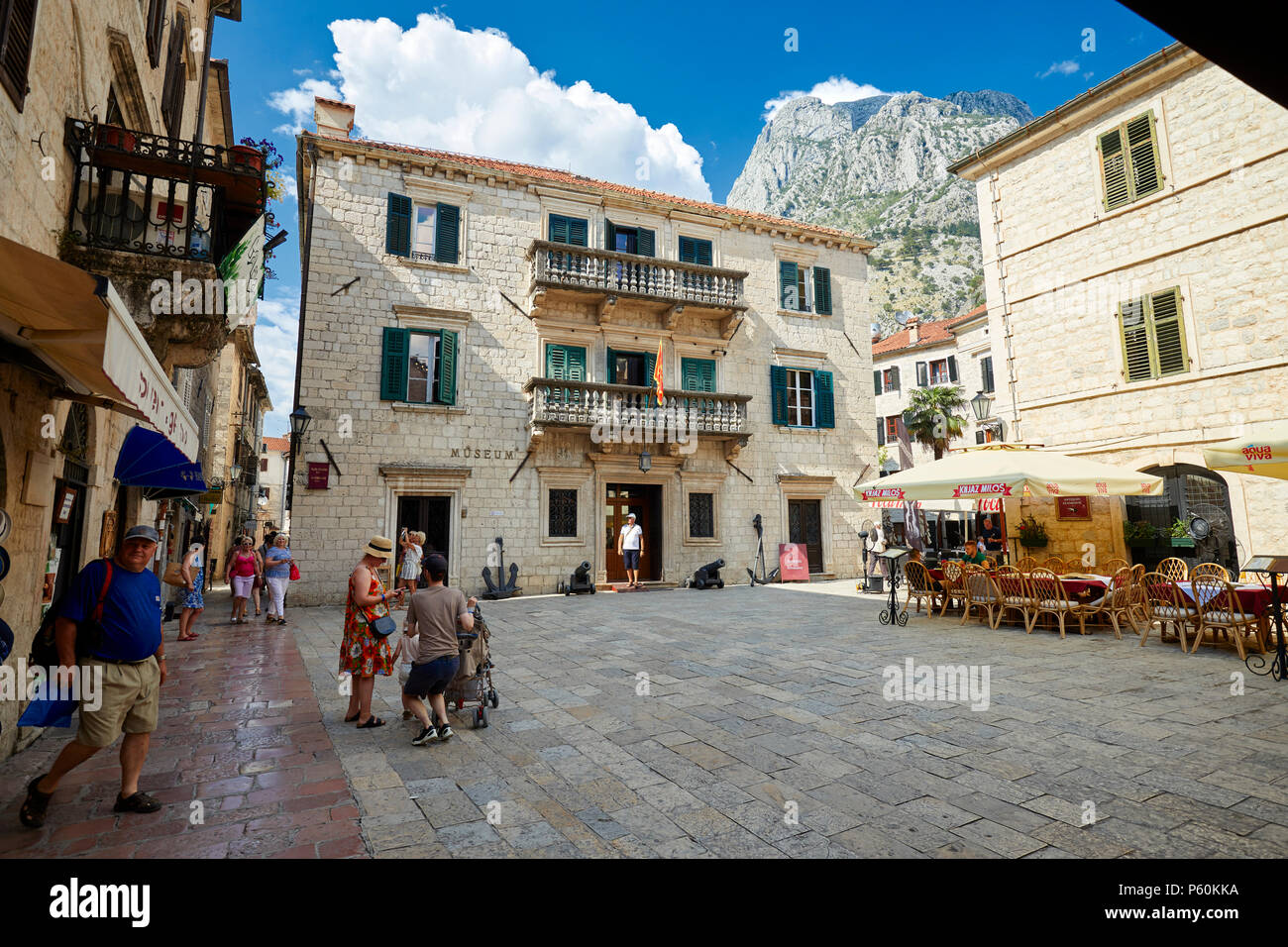 Kotor Montenegro Stockfoto
