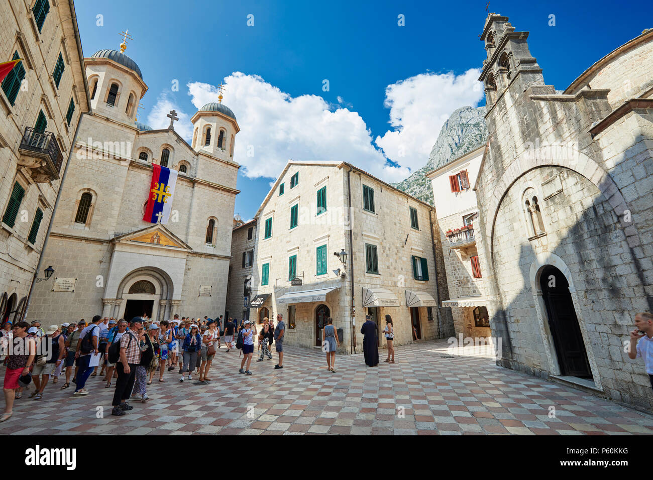 Kotor Montenegro Stockfoto