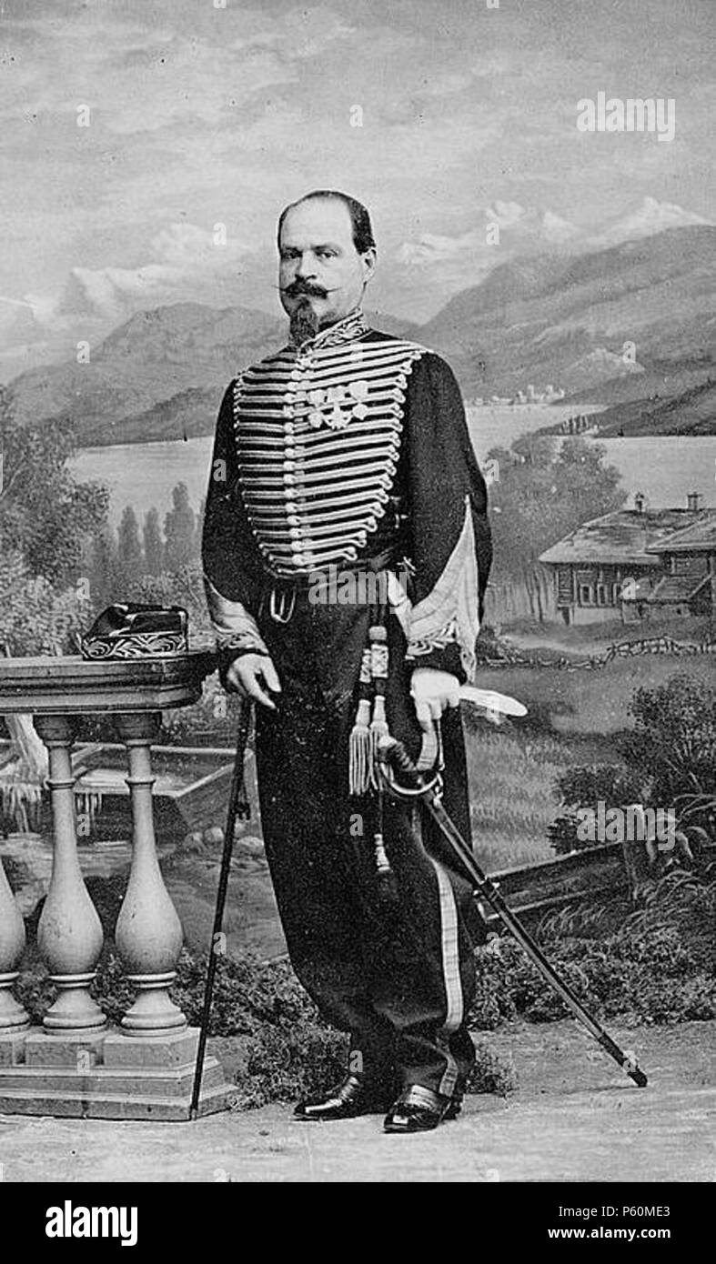 N/A. Español: Allgemeine Felipe N. Chacón. zwischen 1850 und 1880. Montes de Oca y Compañia 552 Felipe n. Chacon Stockfoto