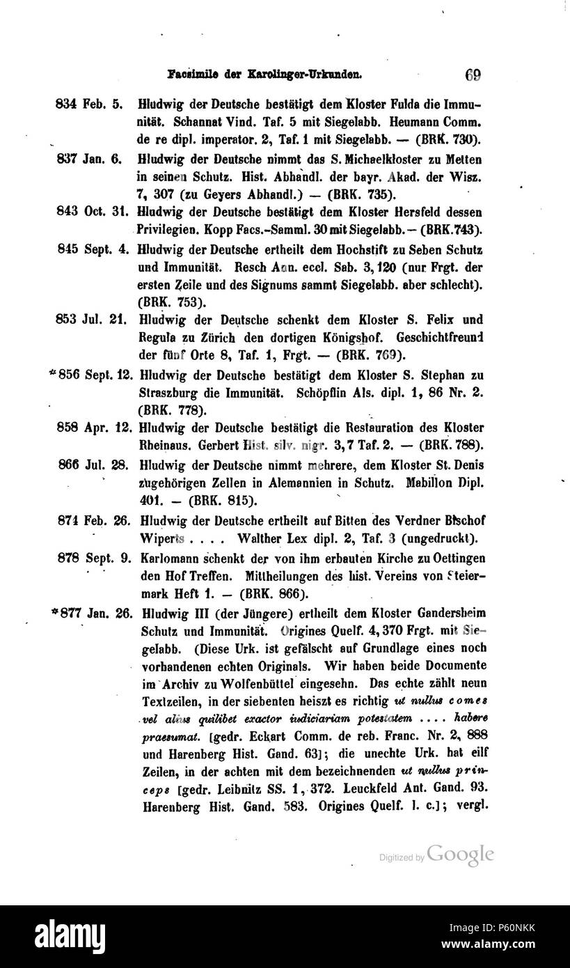 N/A. Abdruck des Friedens von Nimwegen 1679. 1679. Leopold II., Ludwig XIV 556 Ficker Reichskanzler 079 Stockfoto