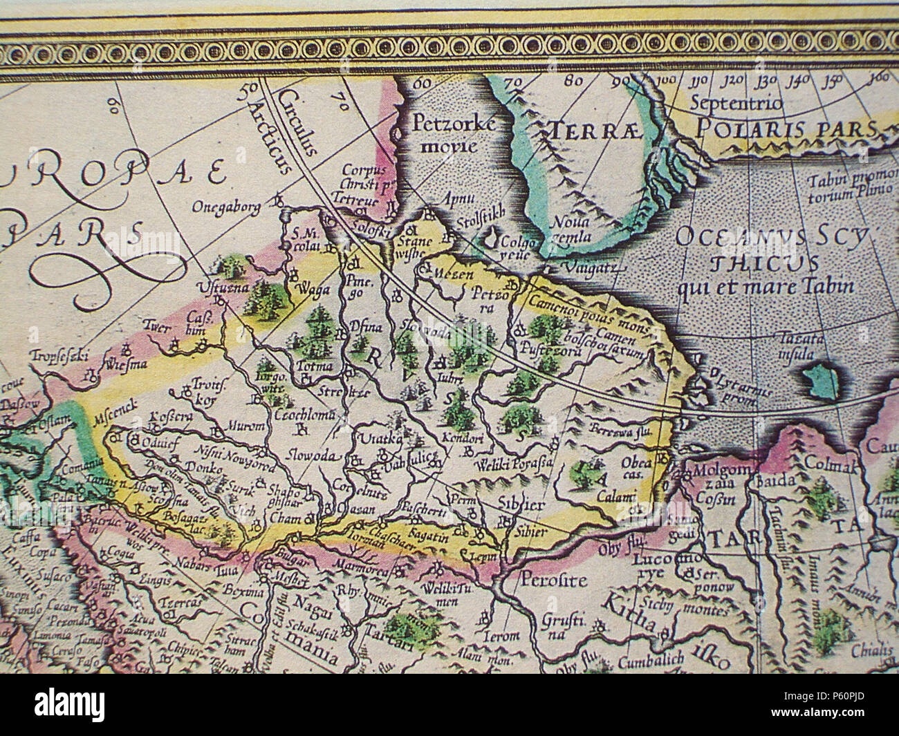 N/A. Latina: Asia ex Magna orbis terrae descriptione Gerardi Mercatoris desumpta, Studio & Industria G.M. Iunioris Englisch: Asien von der großen Welt [Atlas] von Gerhard Mercator beschrieben, mit Eifer und Fleiß von Gerhard Mercator die Jüngeren Englisch: Fragment - Russland ausgewählt. Ursprünglich erschienen 1595; dies ist eine 1628 Drucken.. Gerardus Mercator (1512-1594) Alternative Namen Gerardo Mercatore; Gerard de Kremer, Gerard de Cremere; Gerhard Mercator; Gerhard Mercator Beschreibung Mathematiker, Geograph und Kartograph Geburtsdatum / Tod vom 5. März 1512 und 5. März 1512 vom 2. Dezember 159 Stockfoto