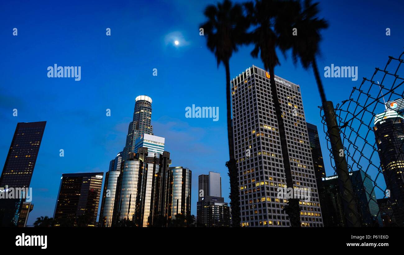 DTLA Skyline Stockfoto