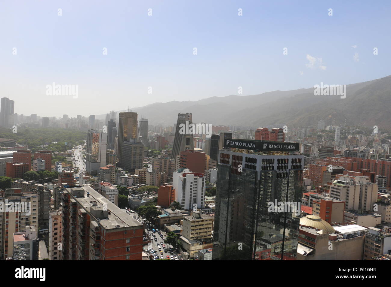 Sabana Grande Caracas Venezuela Architektur, Marcos Kirschstein und Vicente Quintero. Sabana Grande Caracas Shopping Stockfoto