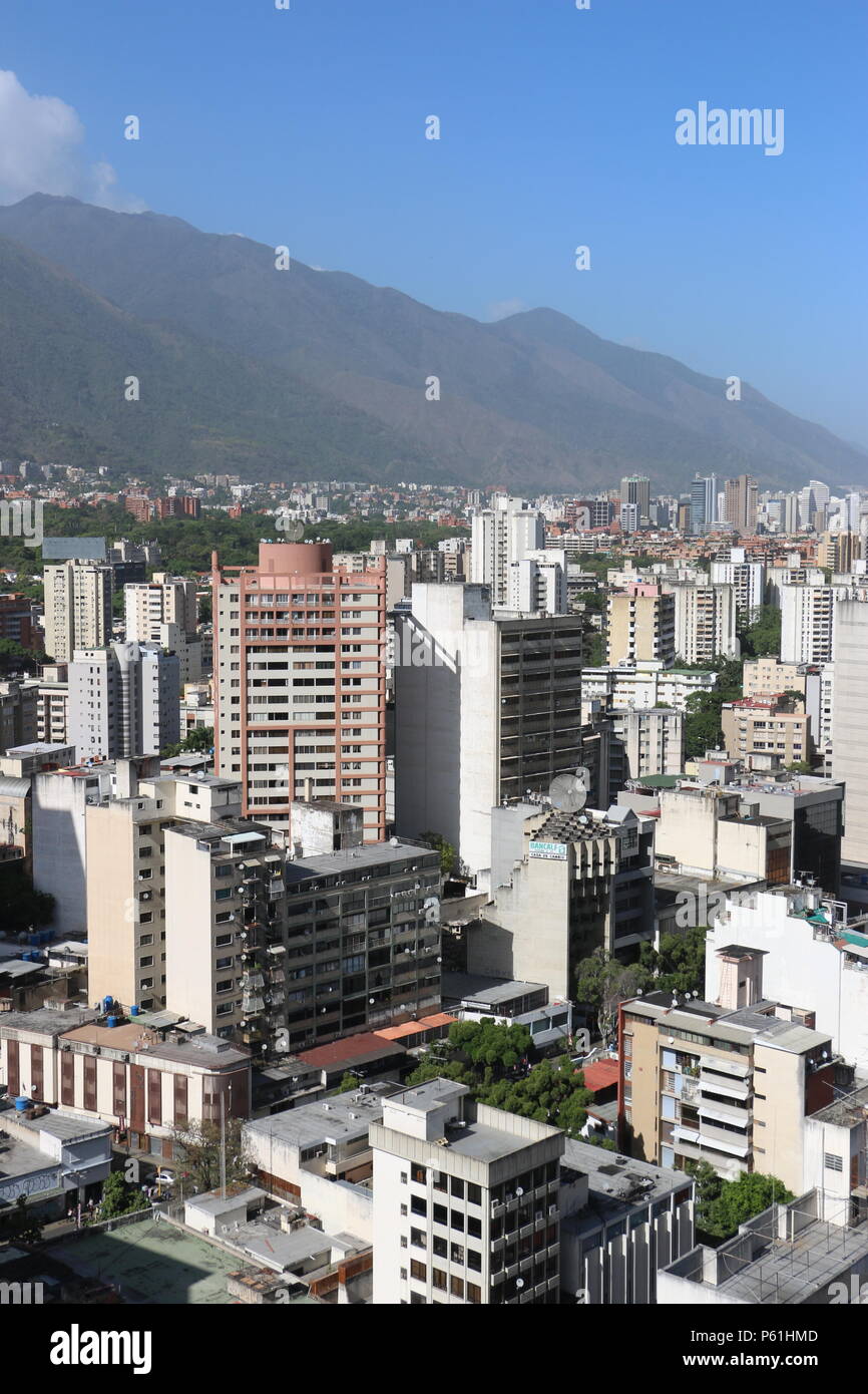 Sabana Grande Caracas Venezuela Architektur, Marcos Kirschstein und Vicente Quintero. Sabana Grande Caracas Shopping Stockfoto