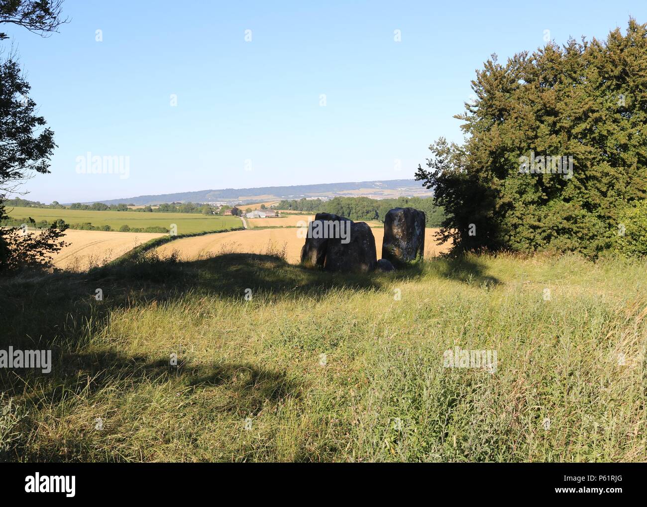 Coldrum Long Barrow, Trottiscliffe, Kent Stockfoto