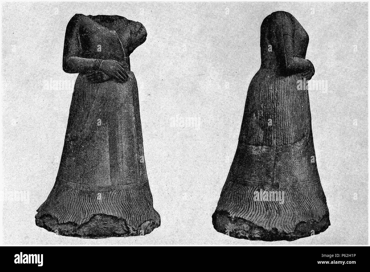 404 D 543 - Statue de Bronze de la Reine nafirasu. -L2-Ch3 Stockfoto