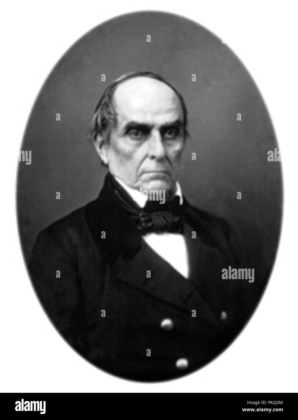N/A. Daniel Webster (1782-1852), US-amerikanischer Politiker, Ca. 1849/US-amerikanischer Politiker. 1849. ca. 1849. Mathew Brady (1822 - 1896) Beschreibung der amerikanische Fotograf, Fotografen, fotojournalist und Journalist Geburtsdatum / Tod 18 Mai 1822 vom 15. Januar 1896 Ort der Geburt / Todes Warren County Manhattan Arbeit Periode von 1844 bis ca. 1887 Arbeiten Ort New York City, Washington, D.C. Authority control: Q 187850 VIAF: 22965552 ISNI: 0000 0001 2209 4376 ULAN: 500126201 LCCN: n 81140569 NARA: 10570155 WorldCat Studio 411 Daniel Webster 1849 Stockfoto