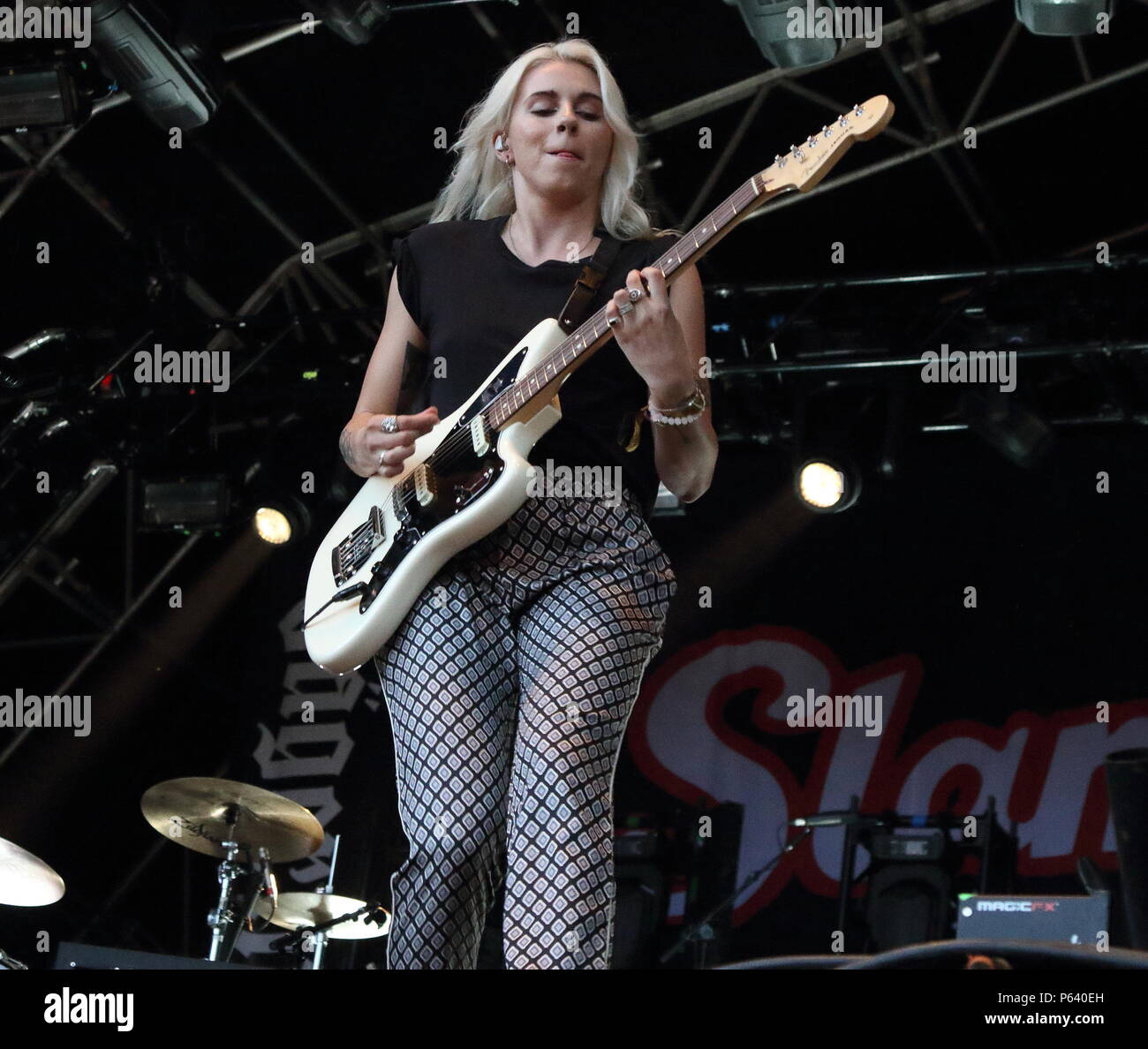 Slam Dunk Festival South in Hatfield Mit: PVRIS Wo: Hatfield, Großbritannien Wann: 27. Mai 2018 Credit: WENN.com Stockfoto