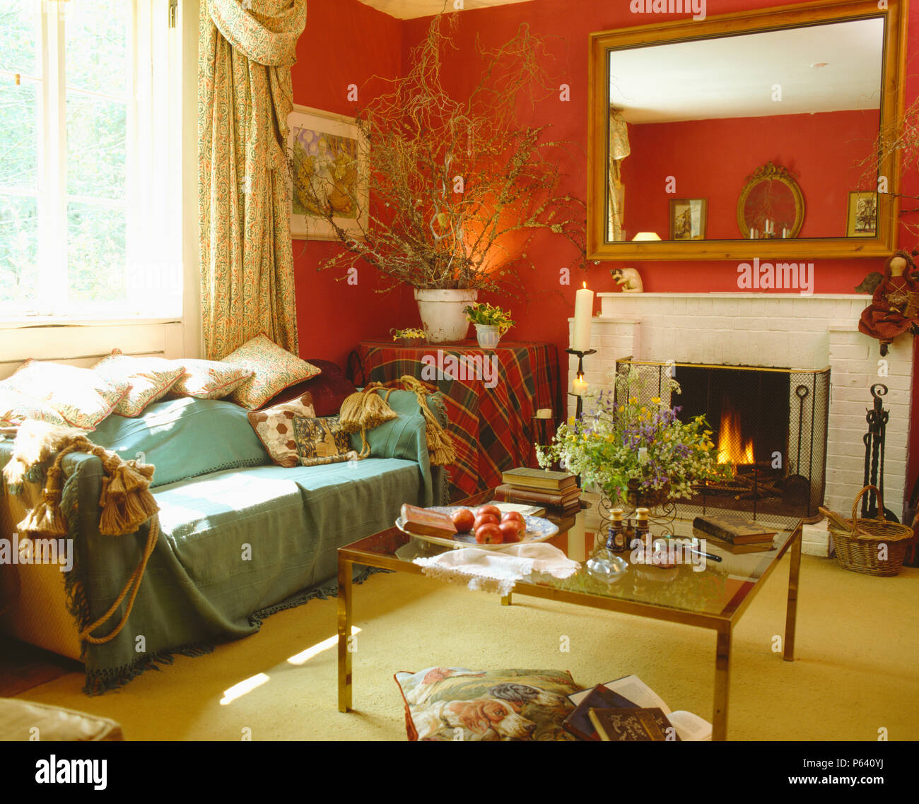 Wohnzimmer Gemutlich Kamin - Wohndesign - Wohnzimmer Gemutlich Kamin - Wohndesign -