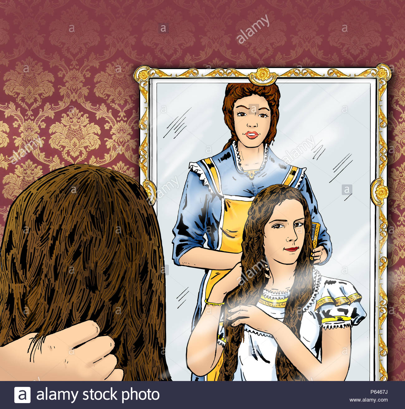 Funny Haircut Stockfotos & Funny Haircut Bilder Seite 10 Alamy Serie sissi Frisur Stockbild