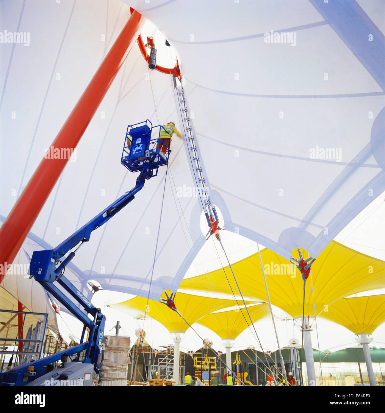 Bau der Ashford Designer Outlet, Kent, Großbritannien Stockfoto