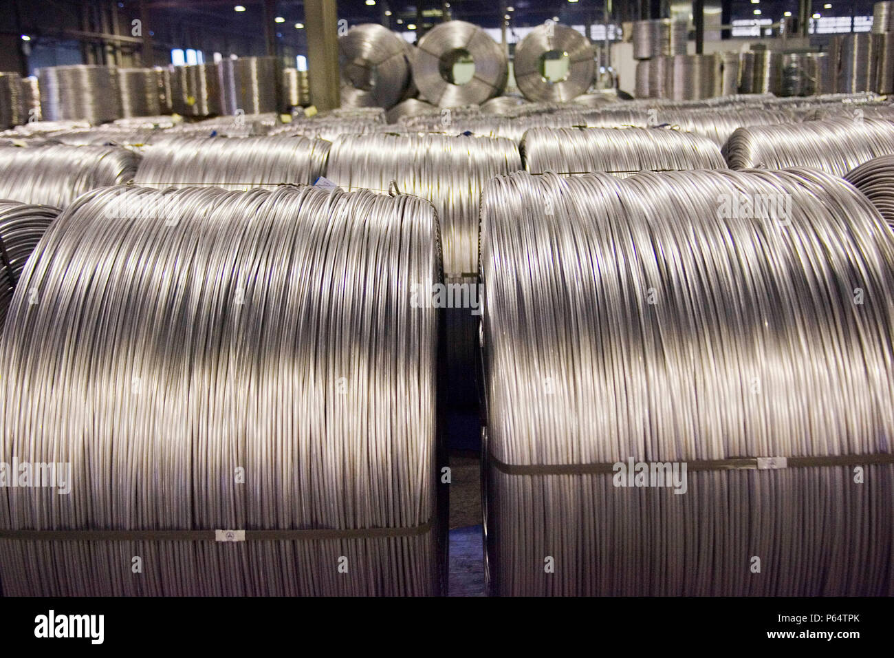Kabel bereit, zu gehen, die Midal Kabel, Doha Stockfoto