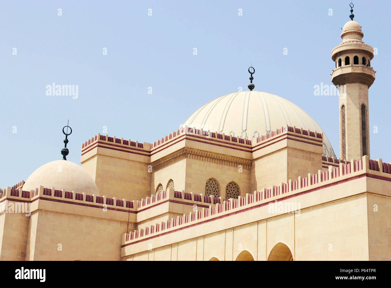 Central Mosque, Bahrain Stockfoto