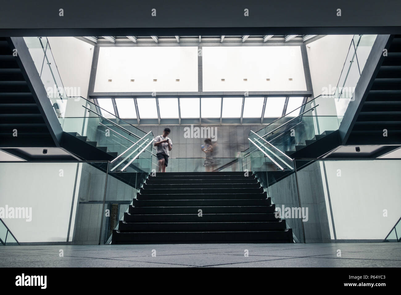 Modernes Design der chinesischen Architektur Stockfoto