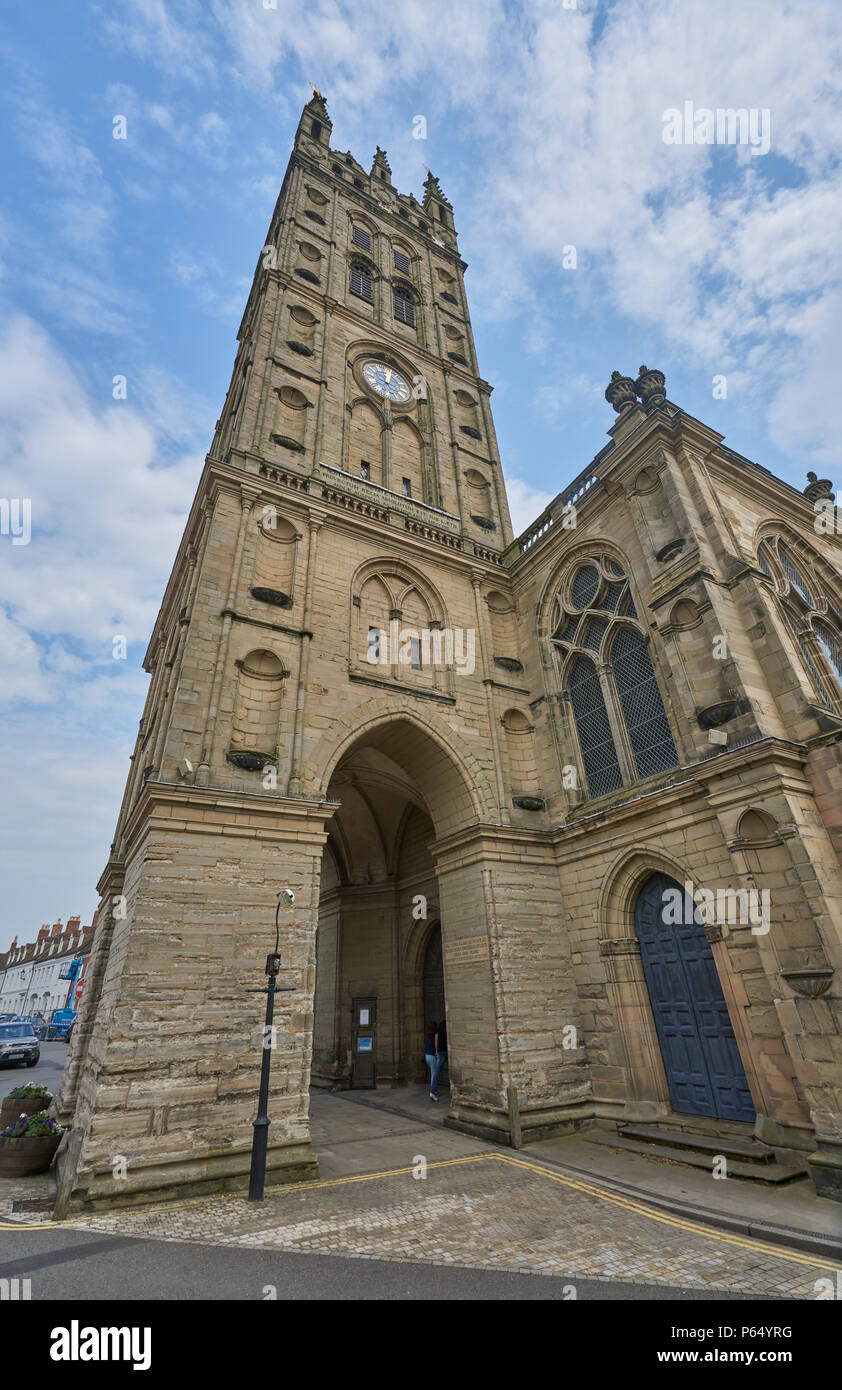 Kirche von St Mary Warwick St Mary's church Warwick Stockfoto
