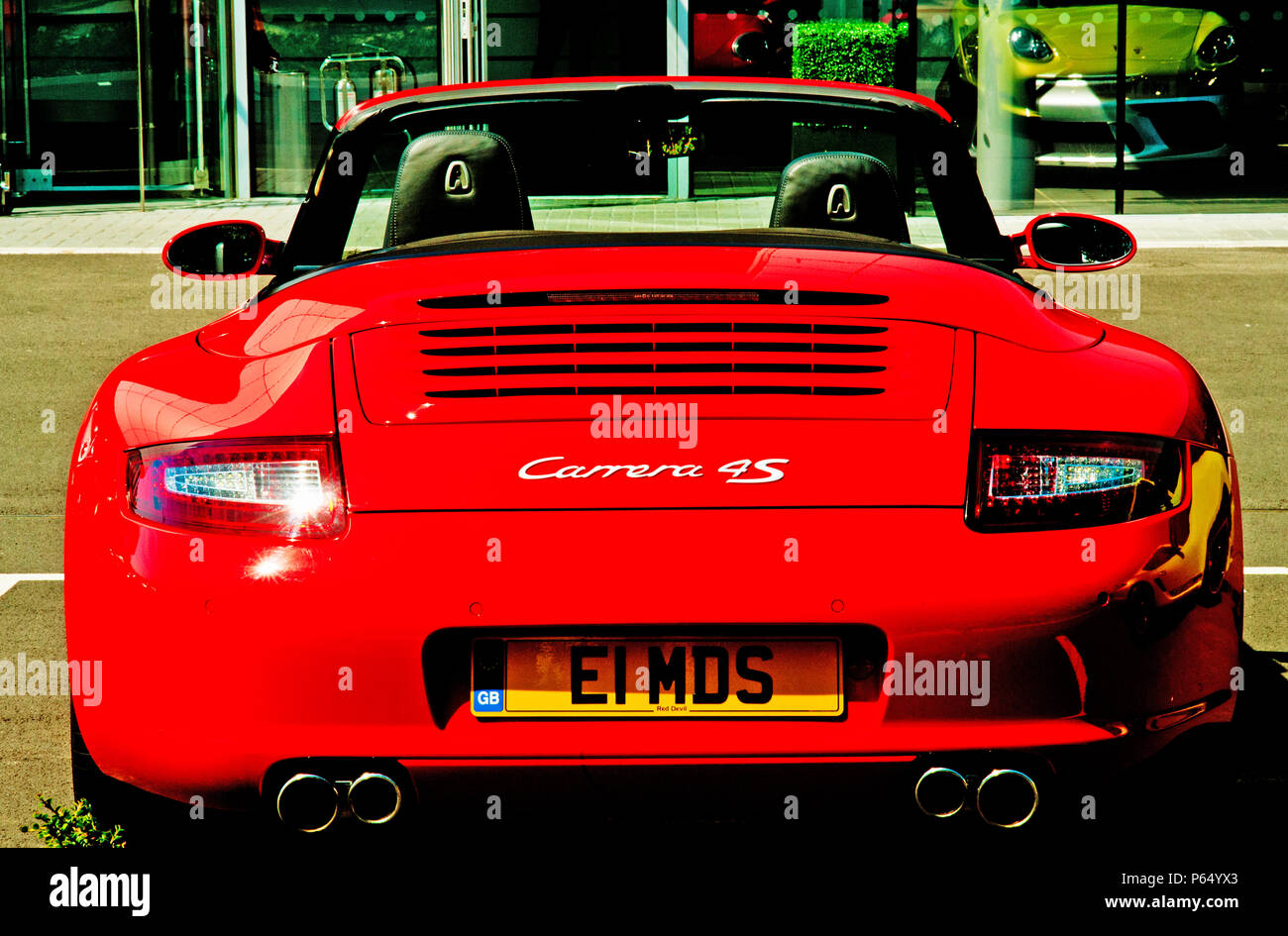 Porsche Carrera 4. Stockfoto