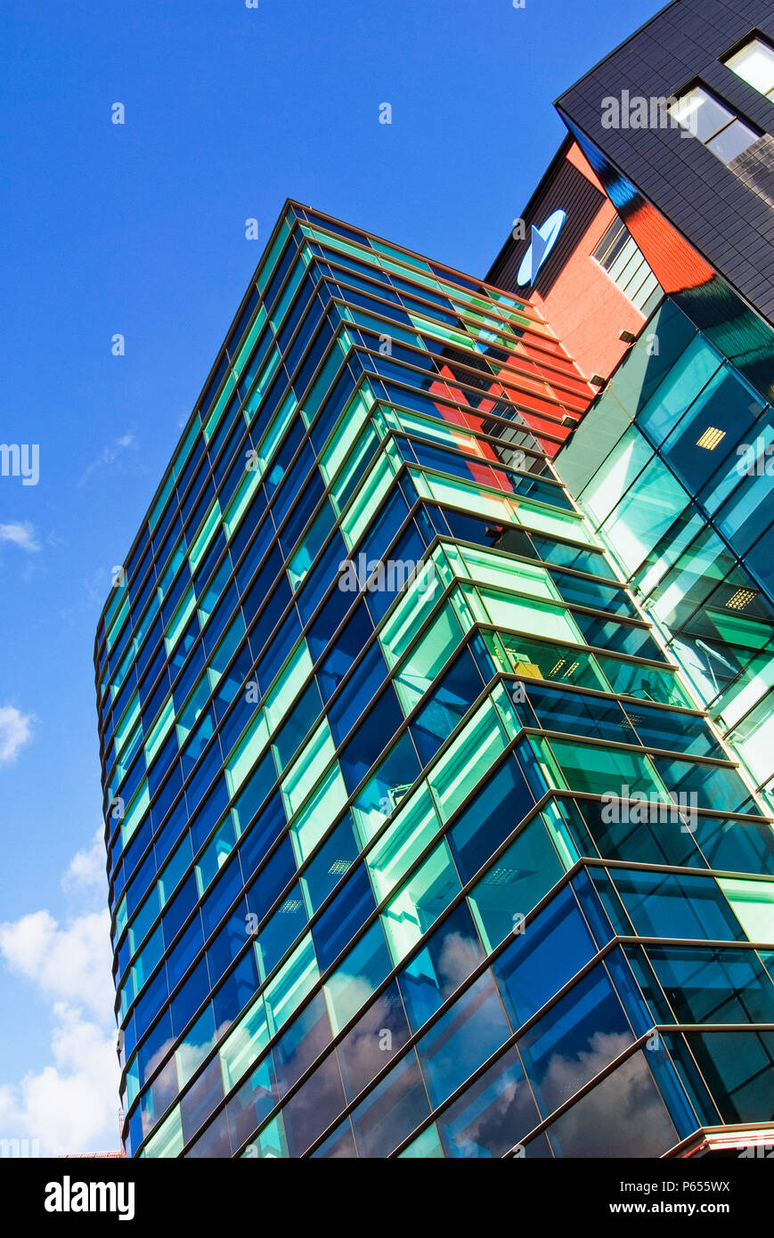 DART buiilding, Salford Quays, Salford, Manchester, Großbritannien Stockfoto