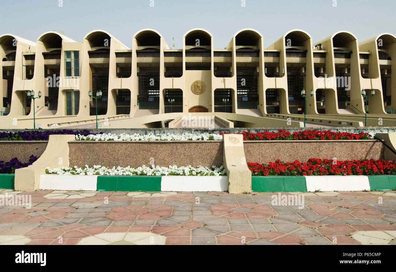 Zayed Sports City Stadium Stockfoto