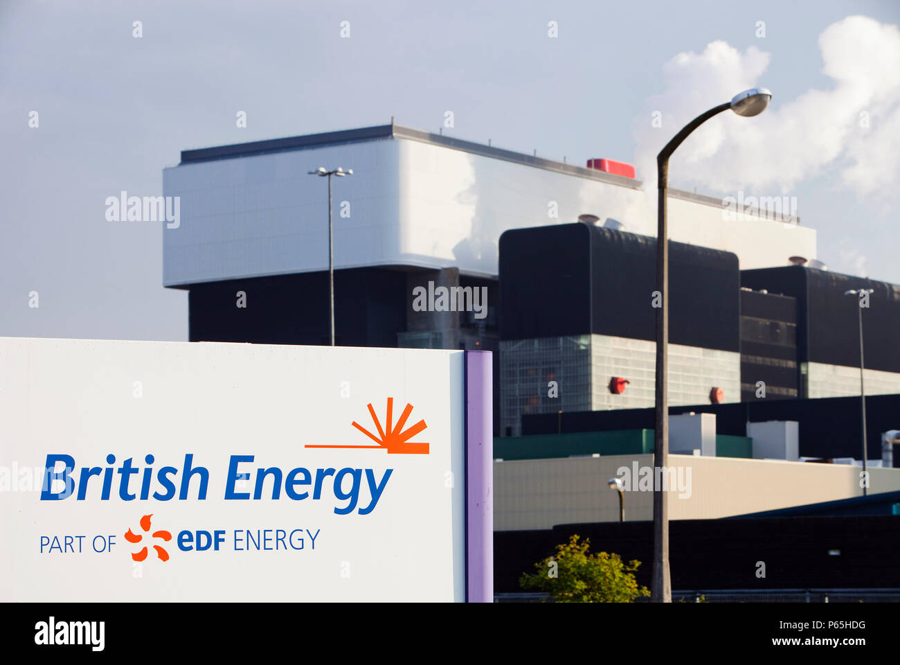 Heysham Kernkraftwerk in Lancashire, UK. Die Kernenergie wird von vielen ehemaligen Gegner als eine der Möglichkeiten, können wir immer noch ele produzieren gesehen Stockfoto