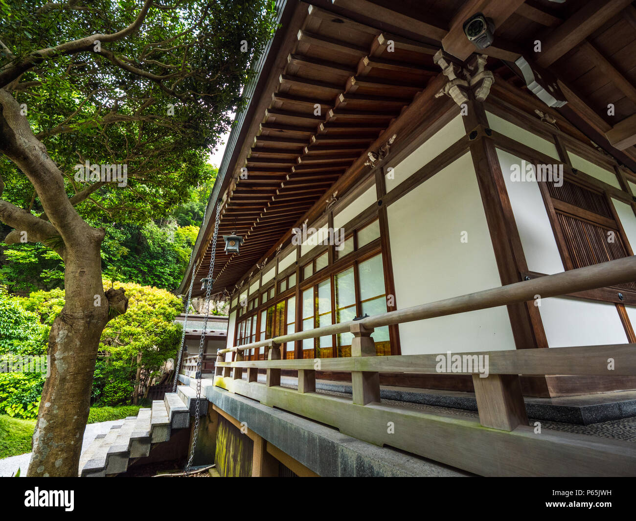 Traditionelle Japanische Hauser In Kamakura Tokyo Japan Juni 17 18 Stockfotografie Alamy