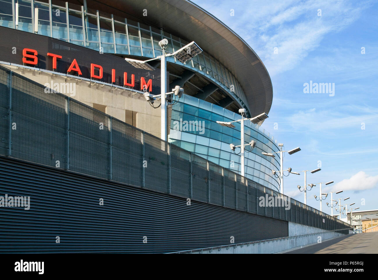 Großbritannien im Emirates Stadium von Arsenal FC in Highbury, London Stockfoto