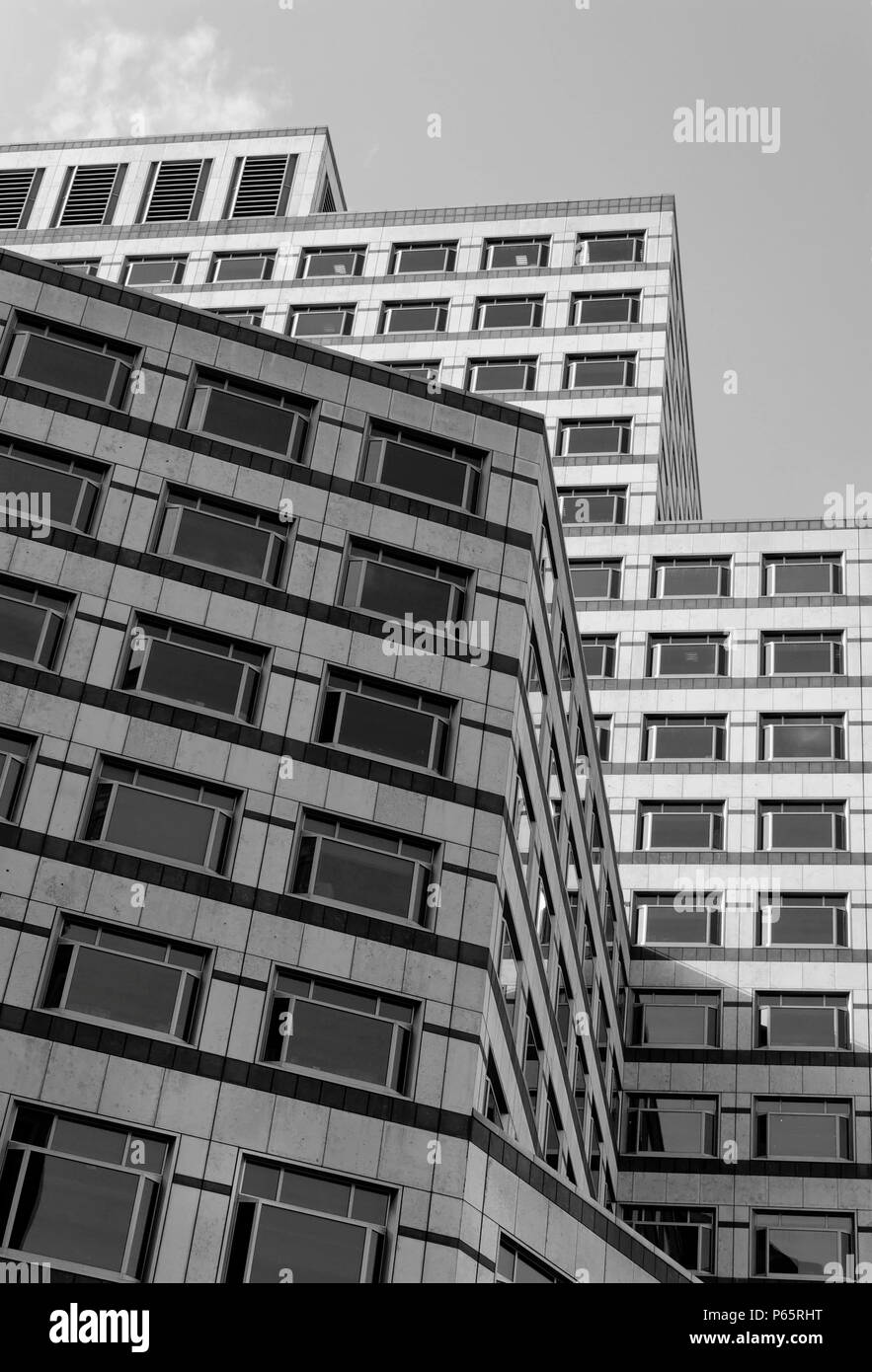 One Cabot Square, London, UK Stockfoto