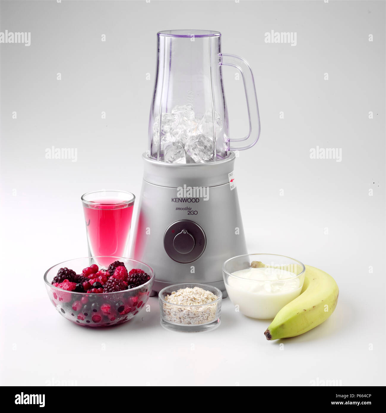 Smoothie Zutaten Stockfoto