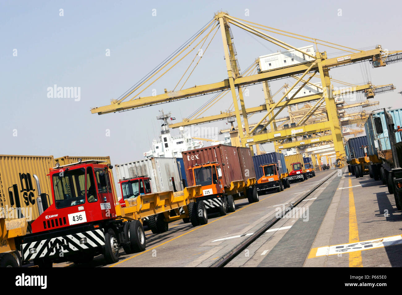 Dubai Port Stockfoto