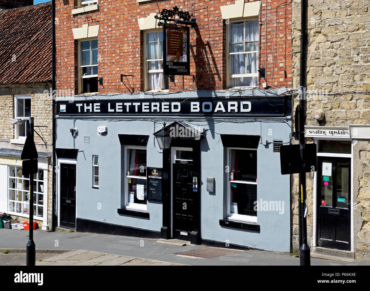 Das White Swan Pub, Pickering, North Yorkshire, England, Großbritannien Stockfoto