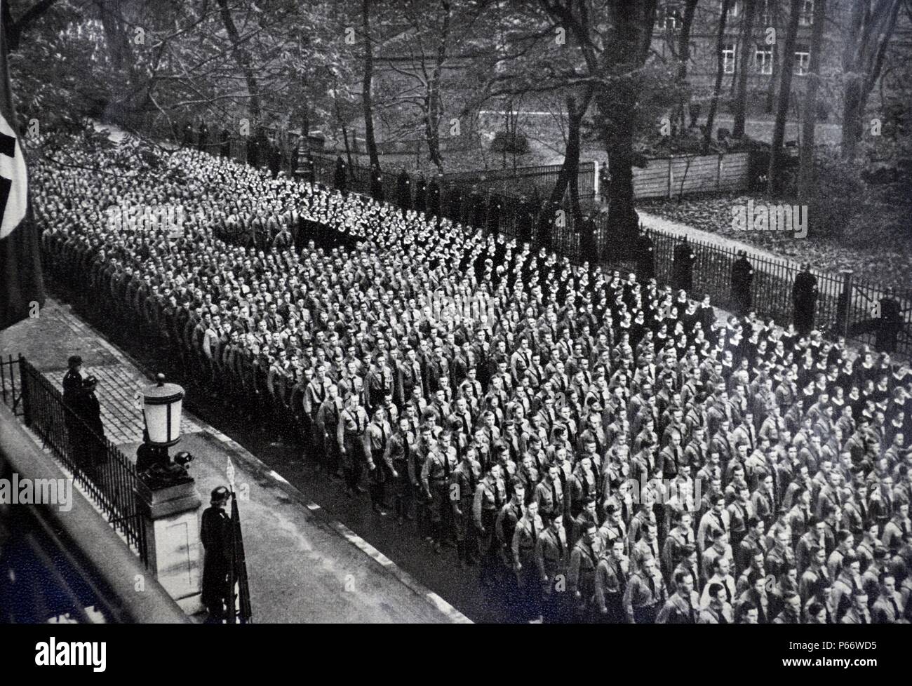 Hitler Youth Rally in München 1935 Stockfoto