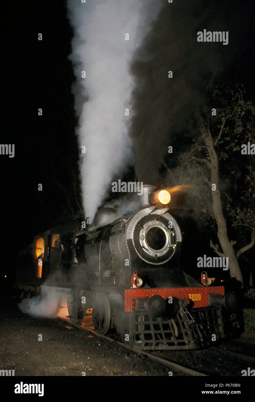 Die endgültige express Pkw Motor der späten viktorianischen und edwardianischen war Großbritannien der inneren Zylinder 4-4-0 Ähnliche Motoren wurden exportiert Britis Stockfoto