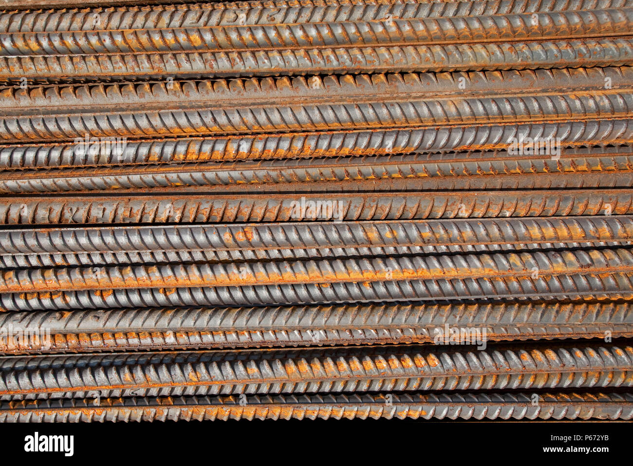 Rebar Stockfoto