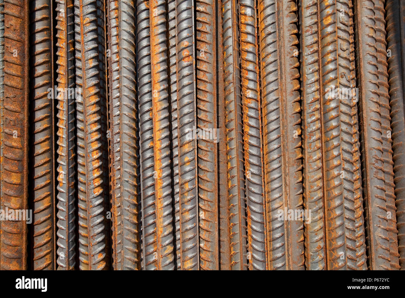 Rebar Stockfoto