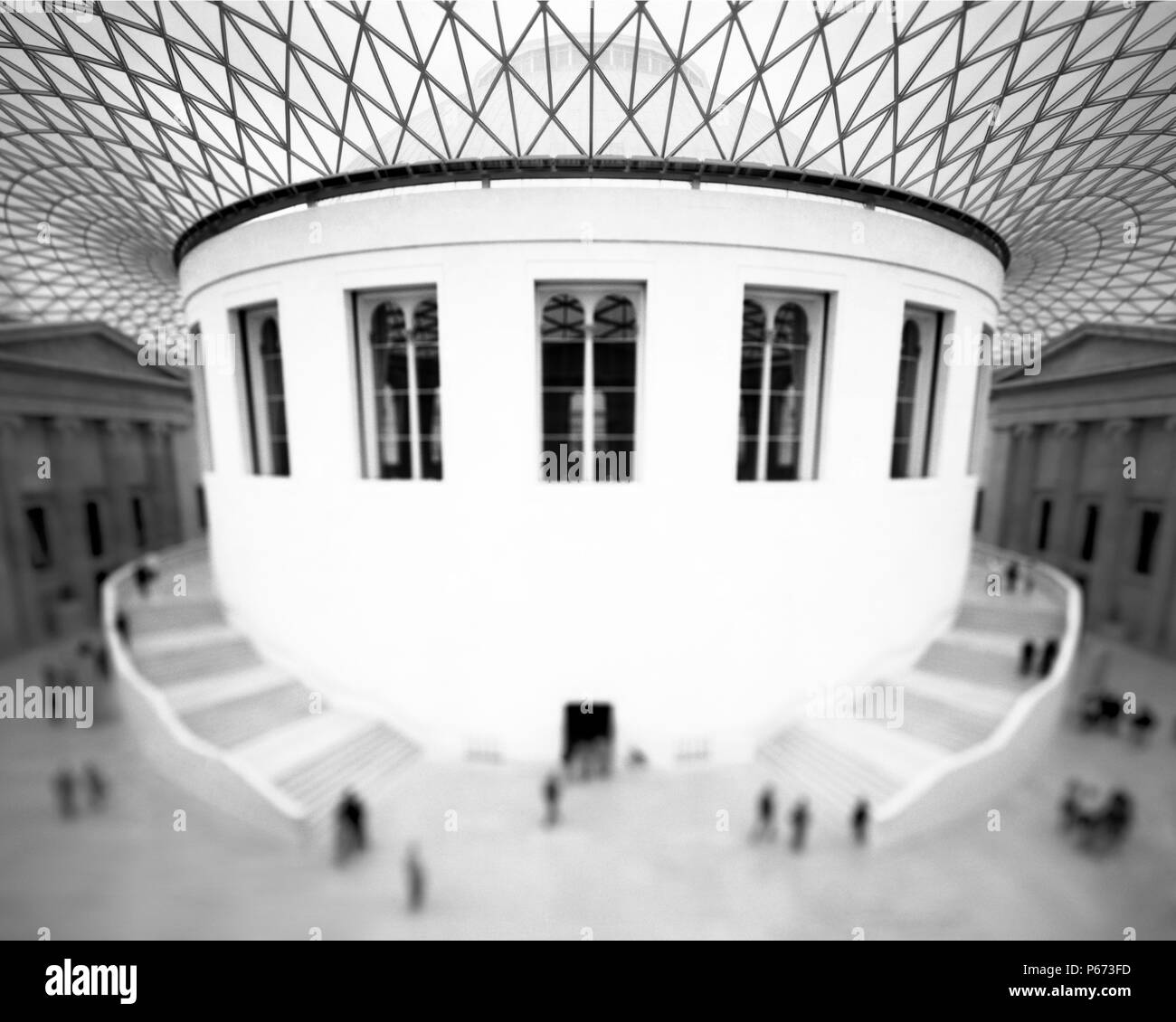 Der große Hof British Museum Londo UK. Stockfoto