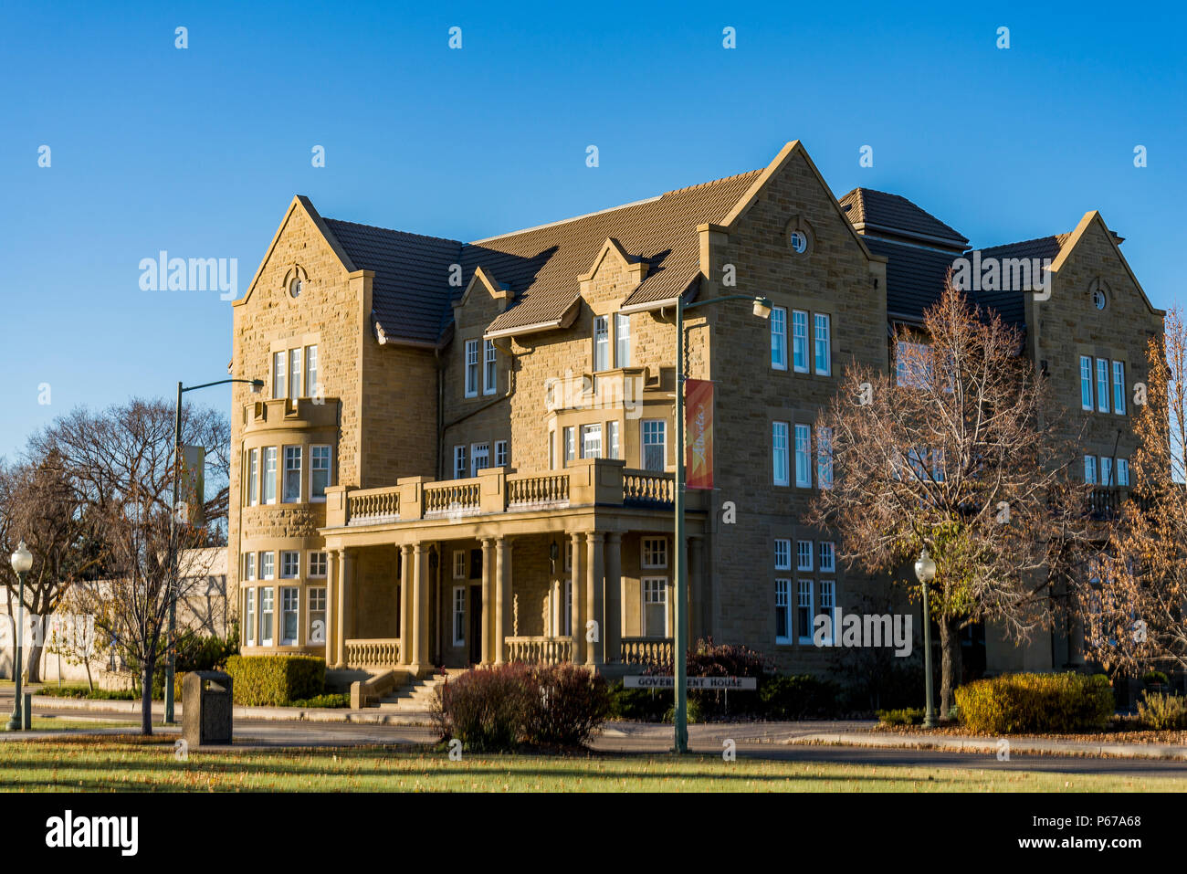 Regierungsgebäude, Edmonton, Alberta, Kanada. Stockfoto