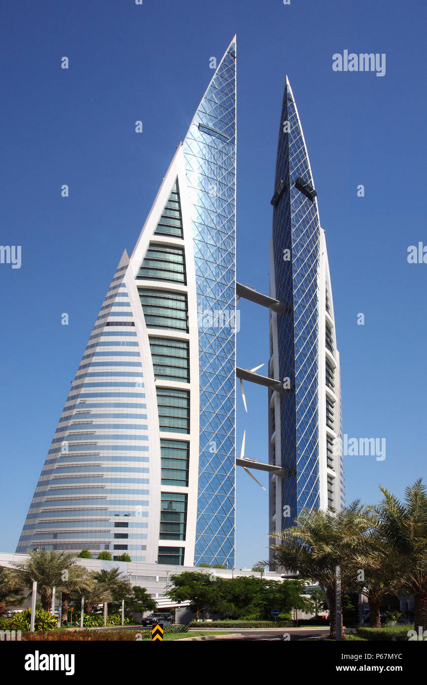 World Trade Center, Manama, Bahrain Stockfoto