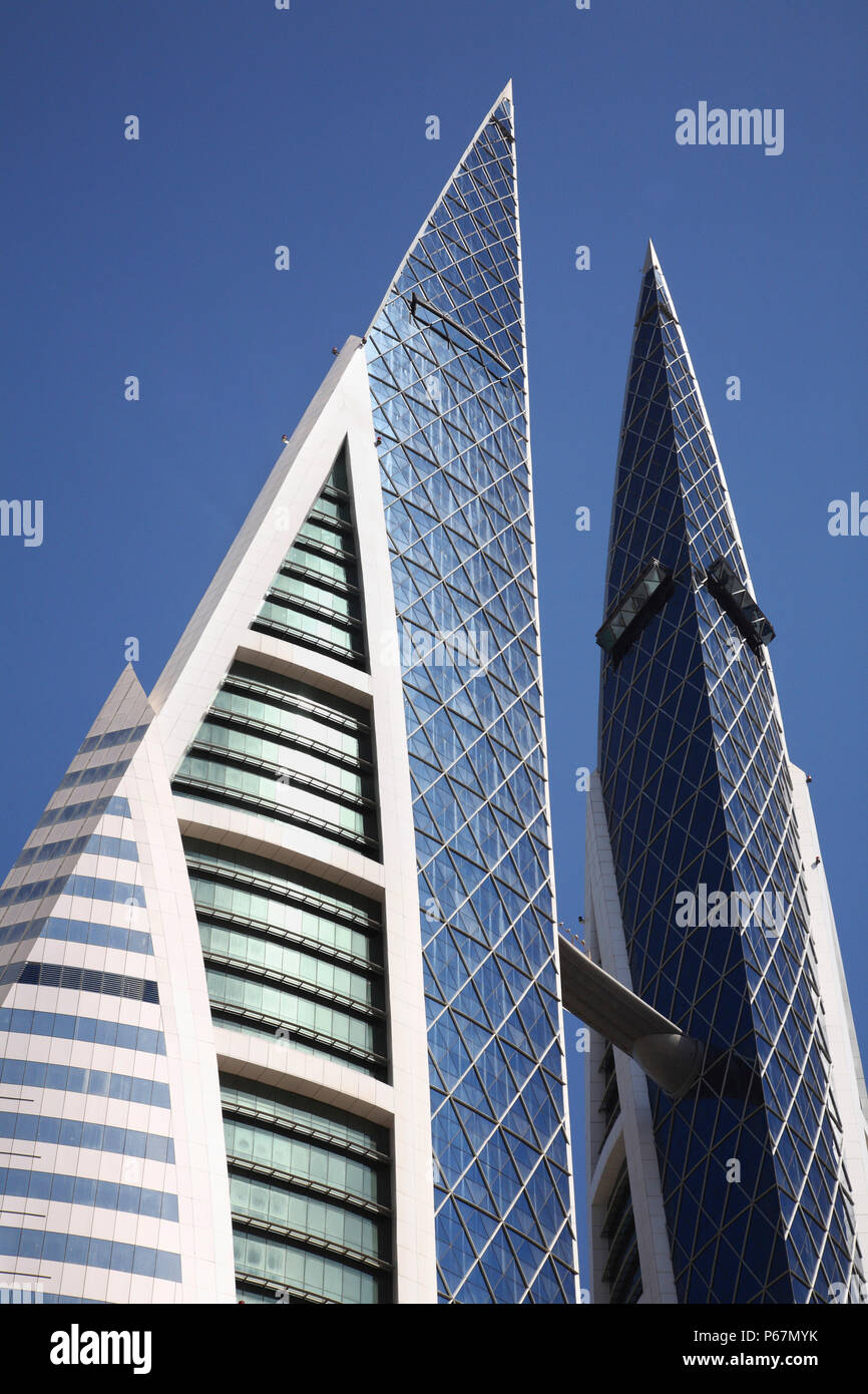 World Trade Center, Manama, Bahrain Stockfoto